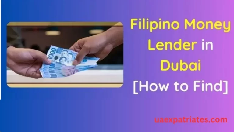 Filipino Money Lender in Dubai
