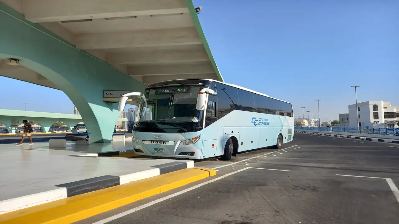 Abu Dhabi to Al Ain Bus Timings 2024 X90 Bus Timetable