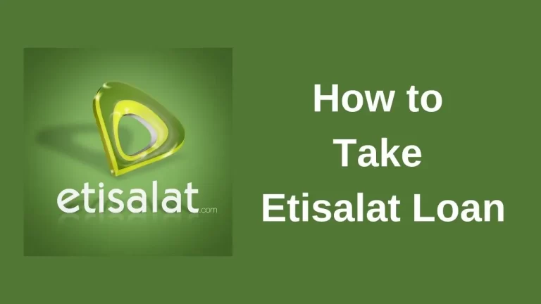 how to take etisalat loan
