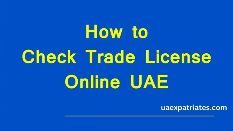 how to check trade license online