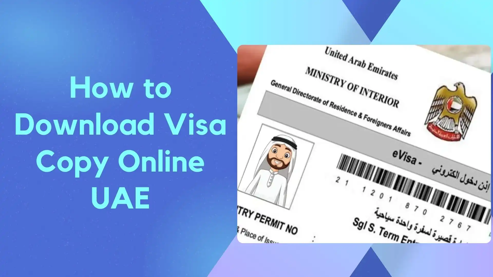 How to Download Visa Copy Online UAE