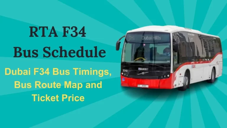 F34 Bus Schedule