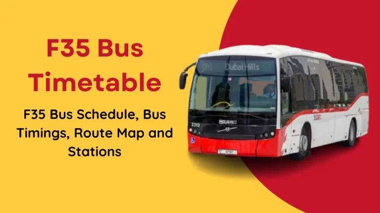 F35 Bus Timetable