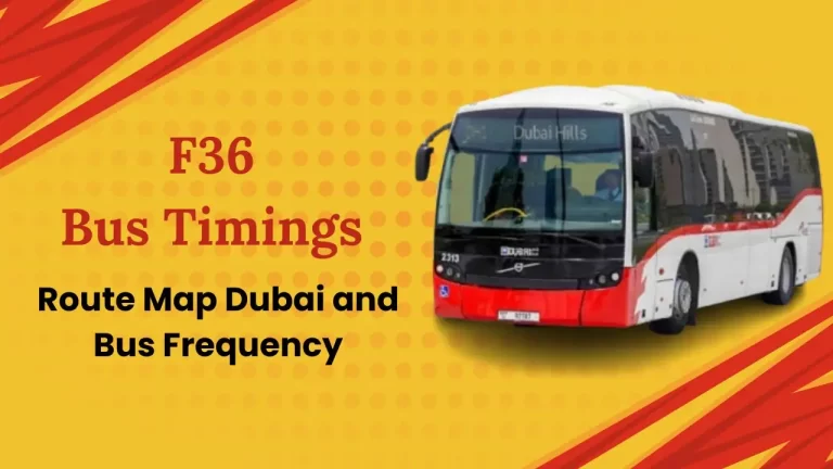 F36 Bus Timetable