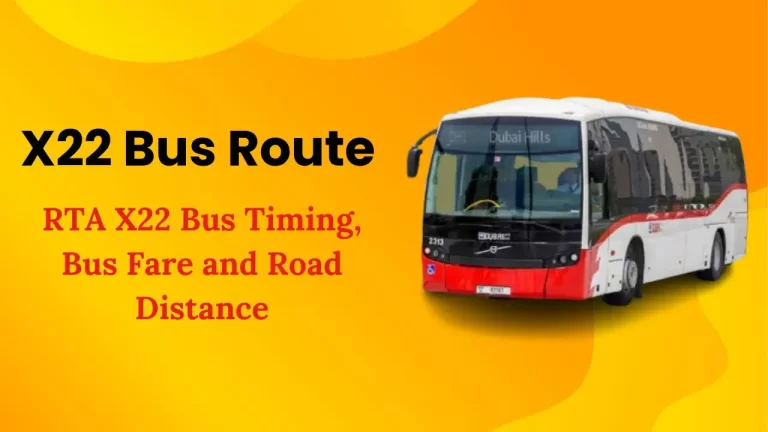 X22 Bus Route
